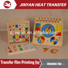 heat transfer film for wooden toy